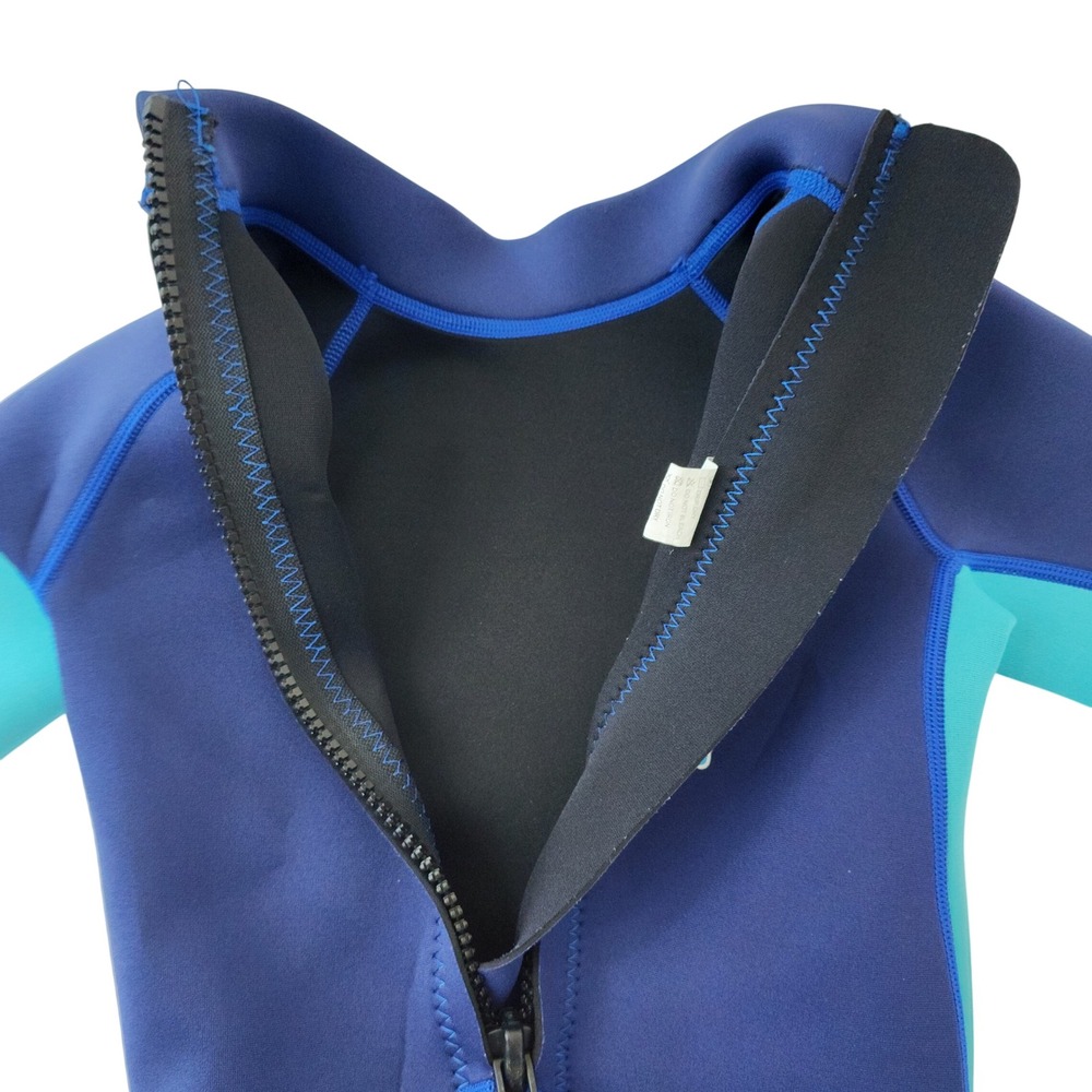 Lavatone Kids Wetsuit Full Body Blue Teal Neoprene UV50+Size 9-10 Surfing Dive - Picture 4 of 8
